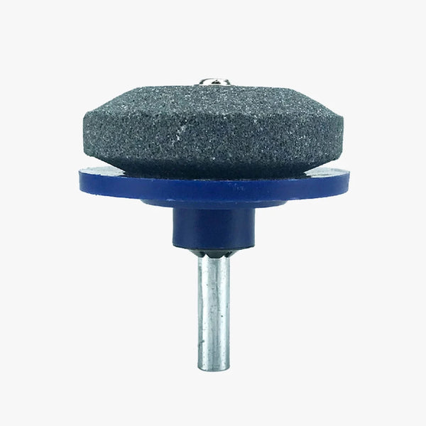 Lawn Mower Blade Sharpener for Garden Mowers, Drill-Mounted Grinding Stone
