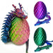 Articulated 3D Printed Dragon Egg Toy, 30cm Dragon Inside Egg Shell - Christmas Stocking Stuffer