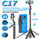 AI Face-Tracking Phone Stabilizer and Tripod, 360° Auto Rotation, 1.63 m