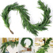 Real Touch Norfolk Pine Christmas Garland, 70.9 in (180 cm)