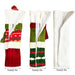 Christmas Snowman Appliance Handle Covers, Set of 3 for Refrigerator, Oven and Microwave
