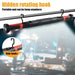 Rechargeable Magnetic LED Work Light Bar for Car Repair and Garage, with Hooks