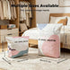 Cube Compression Storage Bags for Travel and Closet, No Pump Needed, Set of 4 Large
