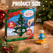 24-Day Christmas Advent Calendar with Tabletop Wooden Tree and 24 Mini Wooden Ornaments