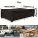 Waterproof Patio Furniture Cover for Garden Table and Chair Sets, 70.8 x 47.2 x 29 in