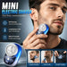 Mini Pocket Electric Shaver with LED Display, USB-C Rechargeable
