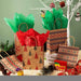 Christmas Kraft Paper Gift Bags with Handles, Assorted Prints, 24 Pack