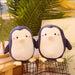 Christmas Penguin Plush Pillow, 25 cm