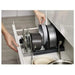 Expandable Pan and Lid Organizer Rack for Kitchen Cabinets with 7 Adjustable Dividers
