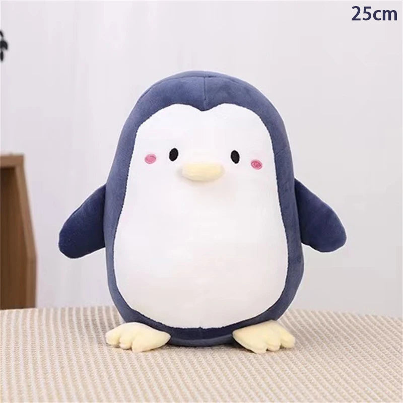 Christmas Penguin Plush Pillow, 25 cm