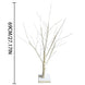 Lighted Birch Tree for Christmas Decor, 27 in Tabletop, 144 Warm White LEDs, USB or Battery