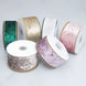 Gold Velvet Wired Edge Ribbon, 2 in x 9m (9.8 Yards), Christmas Gift Wrapping & Bow Making