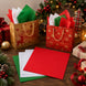 Christmas Tissue Paper, 60 Sheets, 20 x 20 in Red, Green and White Gift Wrap Tissue