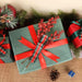 Red Glitter Berry Stems for Christmas Tree, Wreath and Garland, Pack of 10 Picks