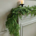 Real Touch Cedar & Pine Christmas Garland with Red Berries, 5.9 ft (180 cm)