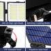 Solar Motion Sensor Flood Light for Garden and Yard, 348 LED 3-Head with Remote