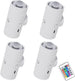 Motion Sensor Nursery Night Light for Parents, Rechargeable Magnetic Wall Light, 2-Pack