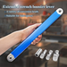 Offset Extension Wrench for Tight Spaces with 4 Drive Adapters