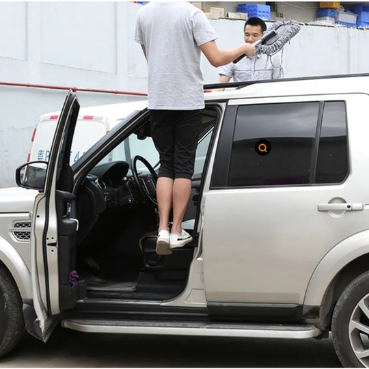 Folding Car Door Step for Roof Rack Access, Automotive Latch Hook Pedal