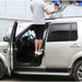 Folding Car Door Step for Roof Rack Access, Automotive Latch Hook Pedal