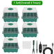 Seed Starter Kit with Grow Lights, 5 Trays with Humidity Domes and Timer